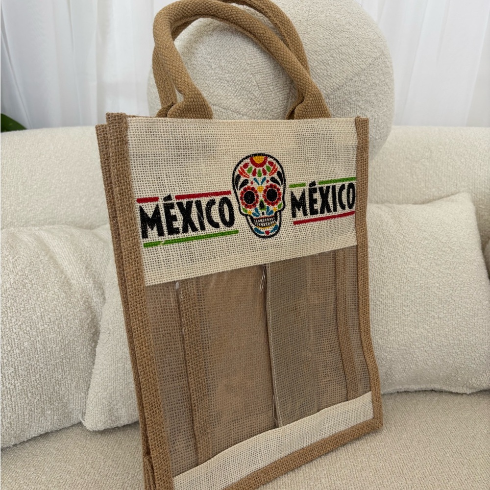 México tote Bag with drink holder